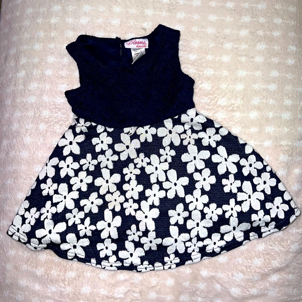 Bloome Dejeune Fille Navy Floral Dress